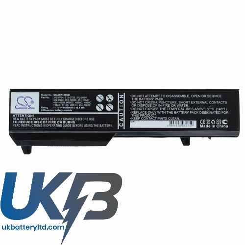 DELL Vostro1510 Compatible Replacement Battery