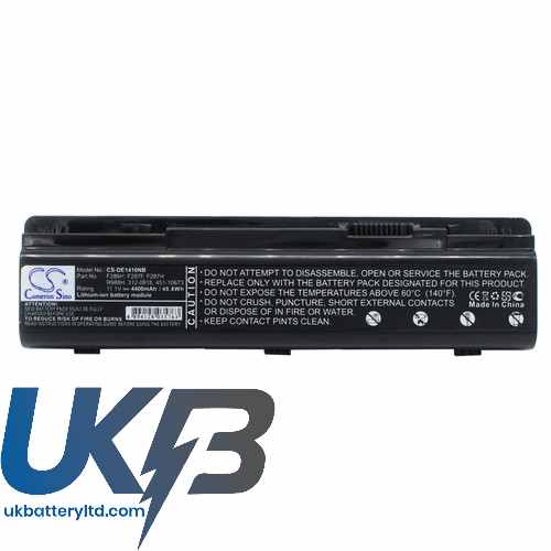 DELL F287F Compatible Replacement Battery