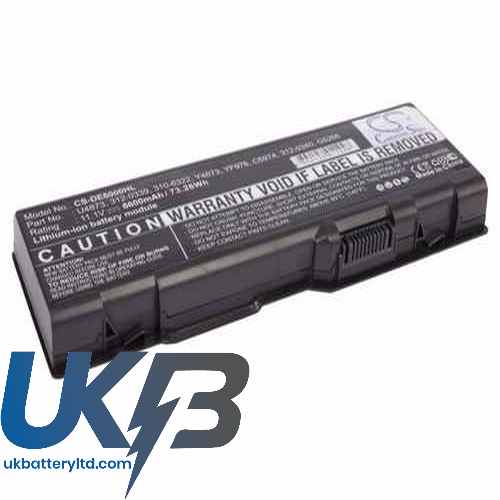 DELL Inspiron 9200 Compatible Replacement Battery