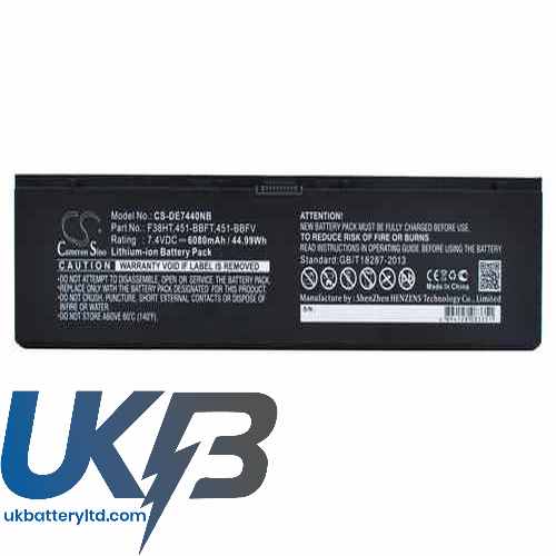 DELL 451-BBFT Compatible Replacement Battery