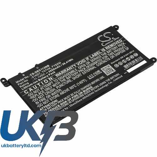 DELL Chromebook 11 3189 Compatible Replacement Battery