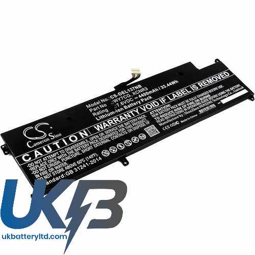 DELL Latitude 13 7370 Compatible Replacement Battery