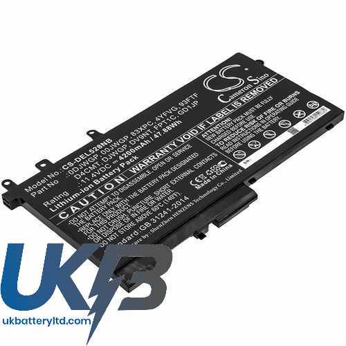 DELL Latitude 5290 Compatible Replacement Battery