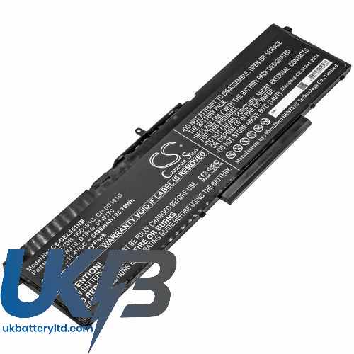 DELL 01WJT0 Compatible Replacement Battery