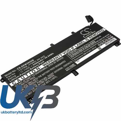 DELL XPS 15D-4728 Compatible Replacement Battery