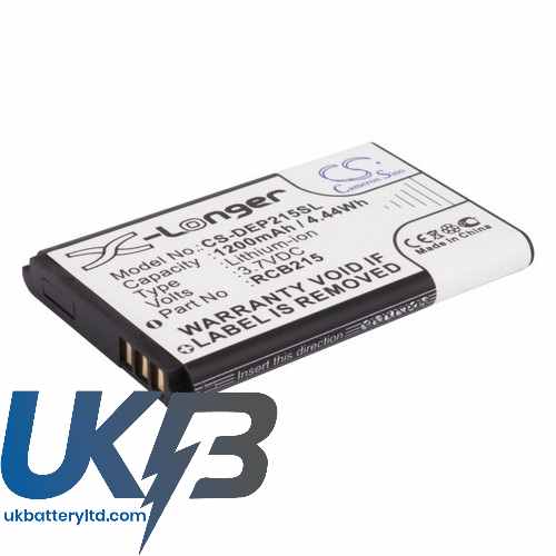 TEXET TM B200 Compatible Replacement Battery