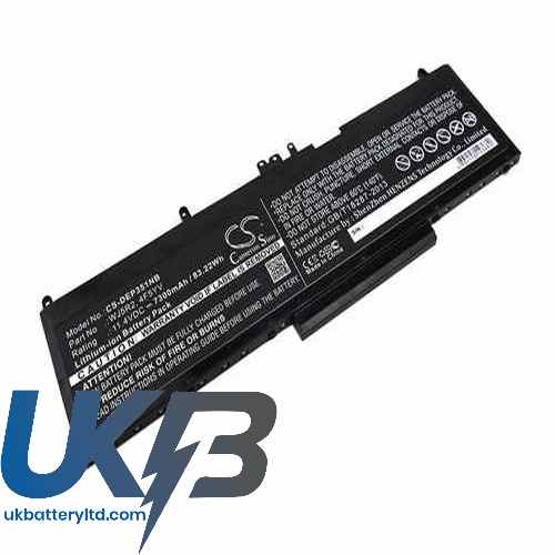 DELL Latitude E5570 Compatible Replacement Battery