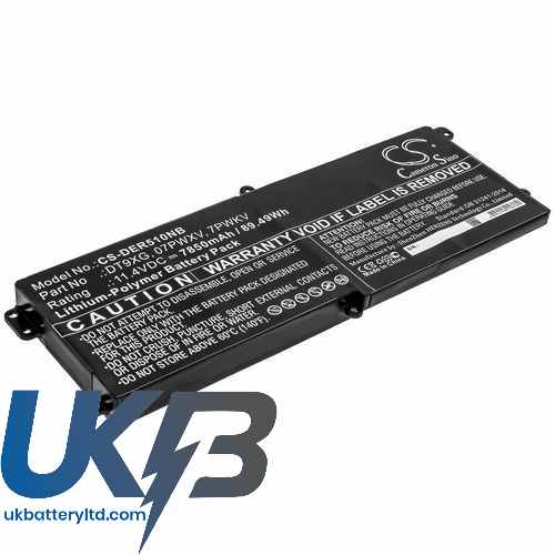 DELL 7PWKV Compatible Replacement Battery