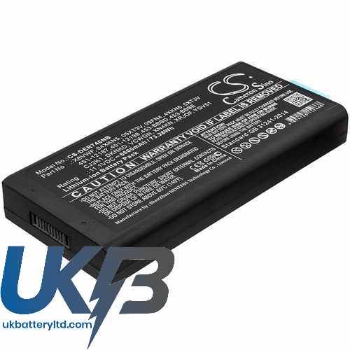 DELL CJ2K1 Compatible Replacement Battery