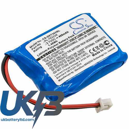 Educator ET-300TSTransmitter Compatible Replacement Battery