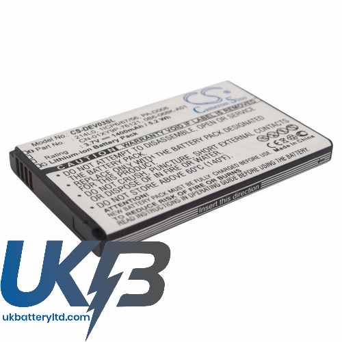 DELL 0B6-068K-A01 1ICP6/67/56 214L0 Lightning V02S V03B Compatible Replacement Battery
