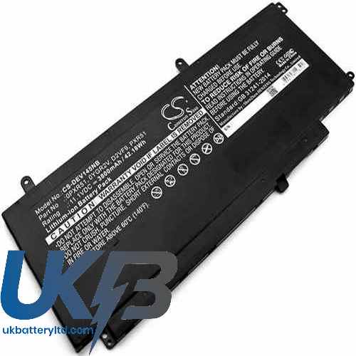 DELL 0YGR2V Compatible Replacement Battery