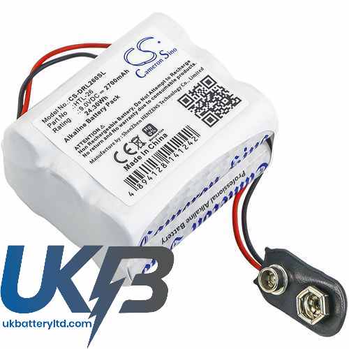 Vingcard EBDL-26 Compatible Replacement Battery