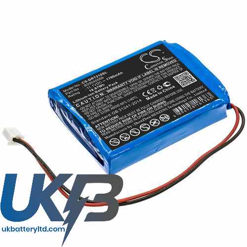 Deviser DS2100A Compatible Replacement Battery