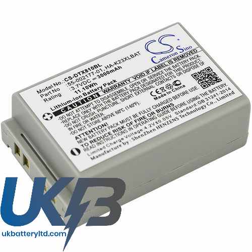 Casio DT-X8-20J Compatible Replacement Battery