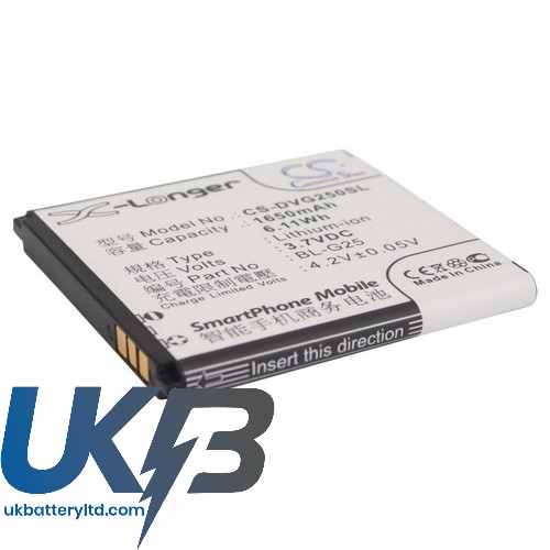 YUSUN LA15 Compatible Replacement Battery