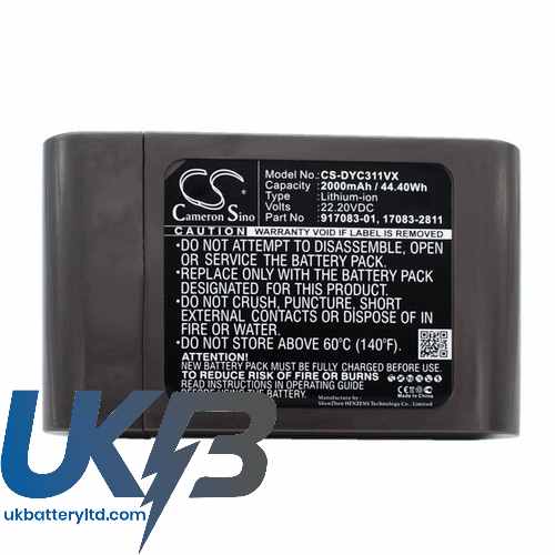 DYSON DC31 Compatible Replacement Battery