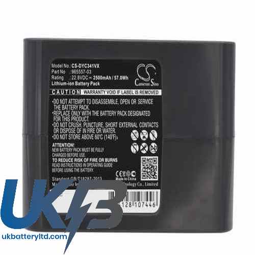 Dyson DC34 Compatible Replacement Battery