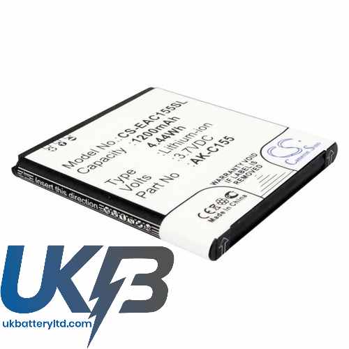 EMPORIA AK C155 Compatible Replacement Battery