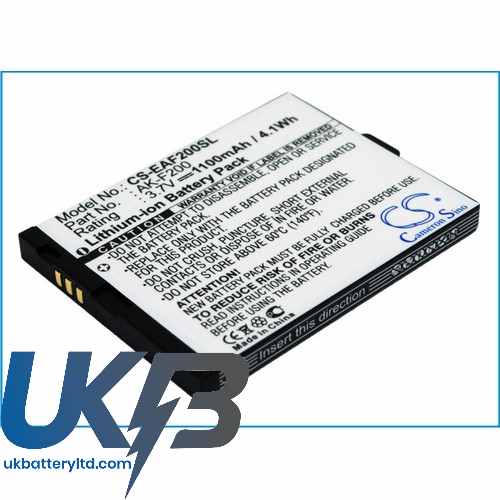 EMPORIA AK F200 V1.0 Compatible Replacement Battery