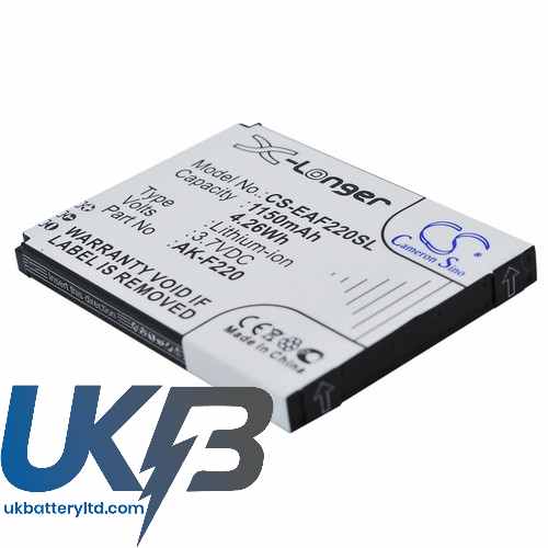 EMPORIA AK F220 Compatible Replacement Battery