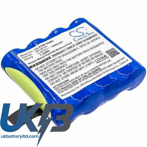 EDAN oximeter H100N Compatible Replacement Battery