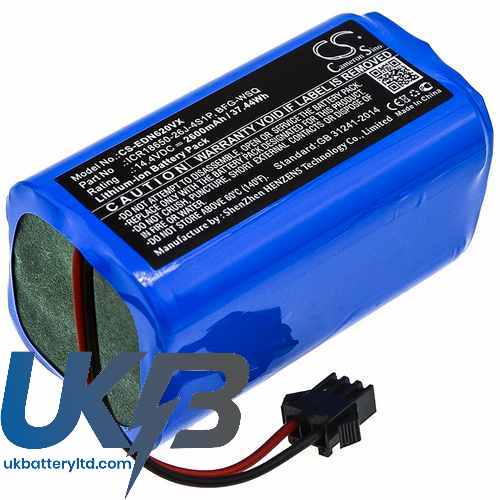 Ecovacs Deebot N79S Compatible Replacement Battery