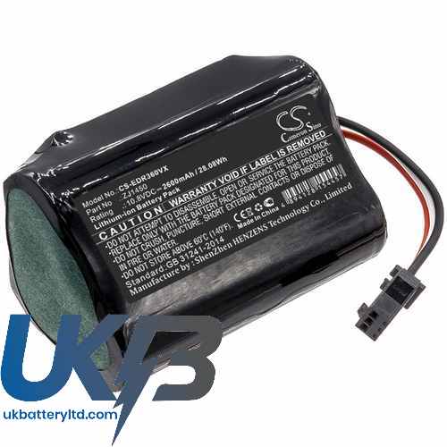 Ecovacs D36E Compatible Replacement Battery