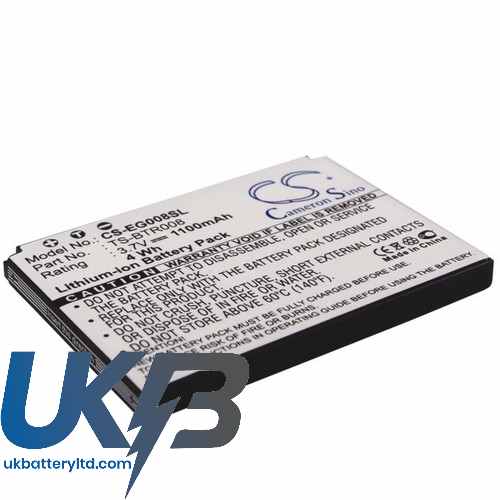 TOSHIBA TG01 Compatible Replacement Battery