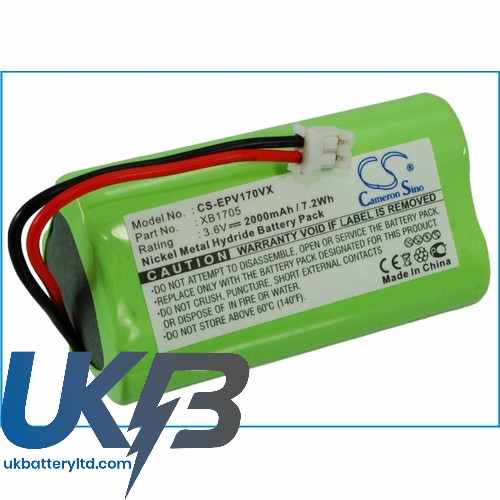 EURO PRO SharpV1705I Compatible Replacement Battery