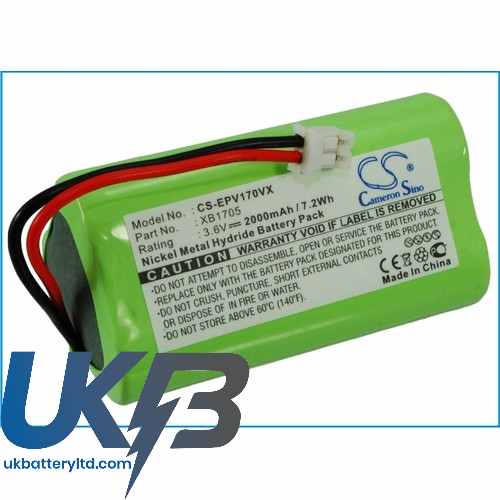 EURO PRO XB1705 Compatible Replacement Battery