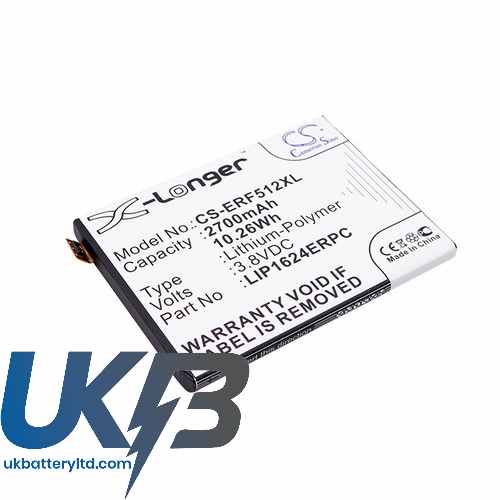 SONY ERICSSON F5121 Compatible Replacement Battery