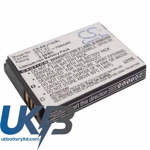 Sony Ericsson J132i Compatible Replacement Battery