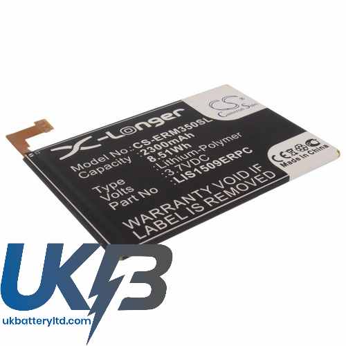 Sony Ericsson 1266-340.1 LIS1509ERPC C5303 HuaShan Chun M35c Compatible Replacement Battery