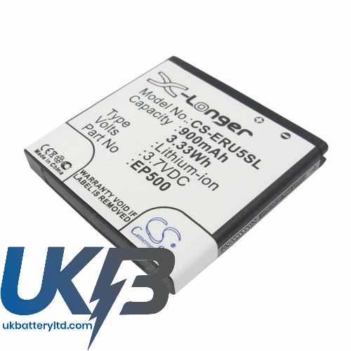 SONY ERICSSON U8 Compatible Replacement Battery