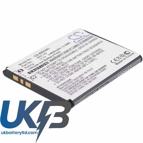 SONY ERICSSON CedarJ108 Compatible Replacement Battery