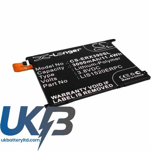 SONY ERICSSON LIS1520ERPC Compatible Replacement Battery