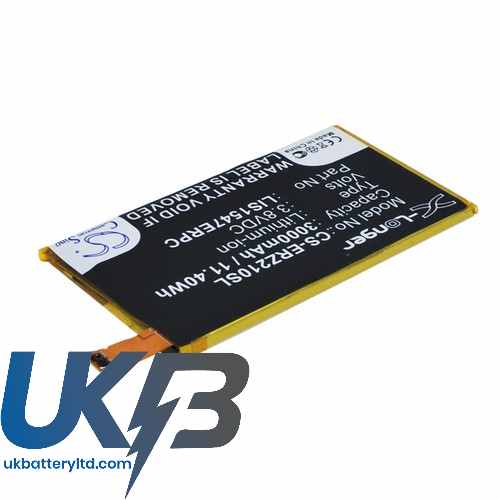 SONY ERICSSON Xperia Z2a Compatible Replacement Battery