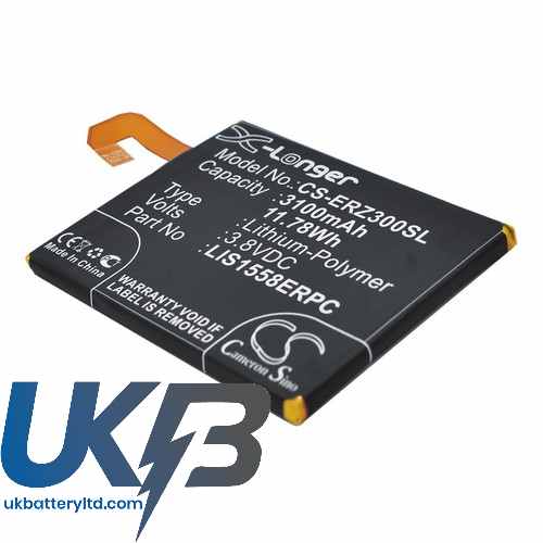 SONY ERICSSON Peg ASUS Compatible Replacement Battery