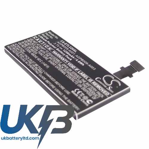 SONY ERICSSON AGPB009 A001 Compatible Replacement Battery