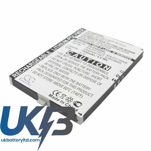 PHAROS GPS Phone600E Compatible Replacement Battery