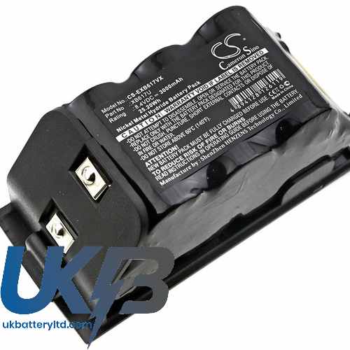 EURO PRO XB617U Compatible Replacement Battery