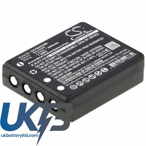 HBC Radiomatic Quadrix Compatible Replacement Battery