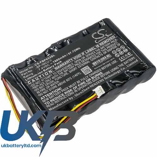 Fluke BP-INCU II Compatible Replacement Battery