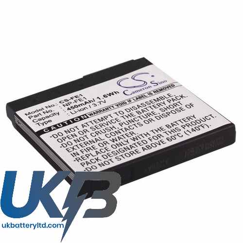SONY Cyber Shot DSC T7-B Compatible Replacement Battery