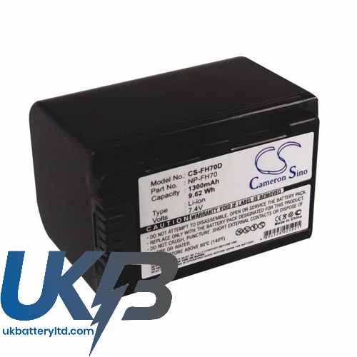 SONY HDR CX6 Compatible Replacement Battery