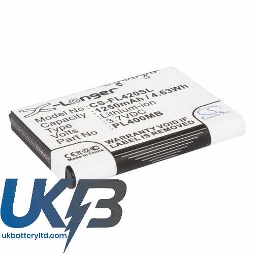 PHAROS PZX65 Compatible Replacement Battery