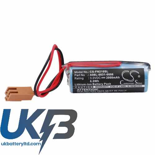 GE FANUC CNCPowerMateH Compatible Replacement Battery