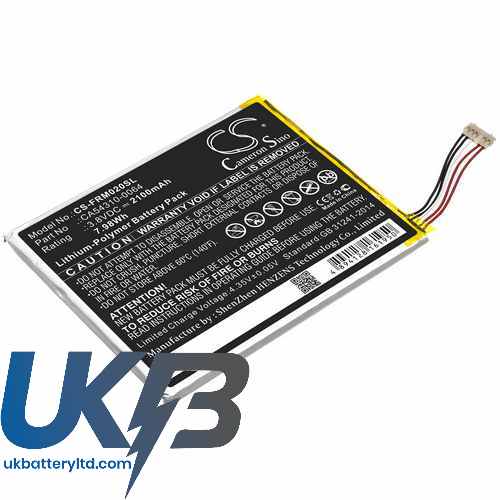 Fujitsu Arrows M02 Compatible Replacement Battery