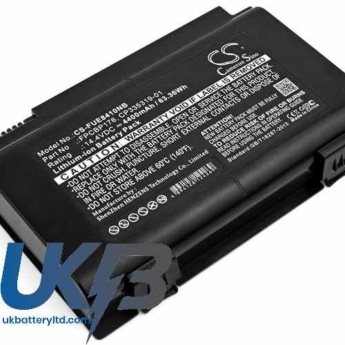 FUJITSU Celsius H700 Mobile Workstation Compatible Replacement Battery